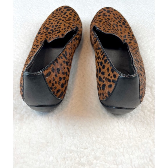 DANSKO • Olivia Cheetah Calf Hair Slip-On Loafers - Picture 7 of 16